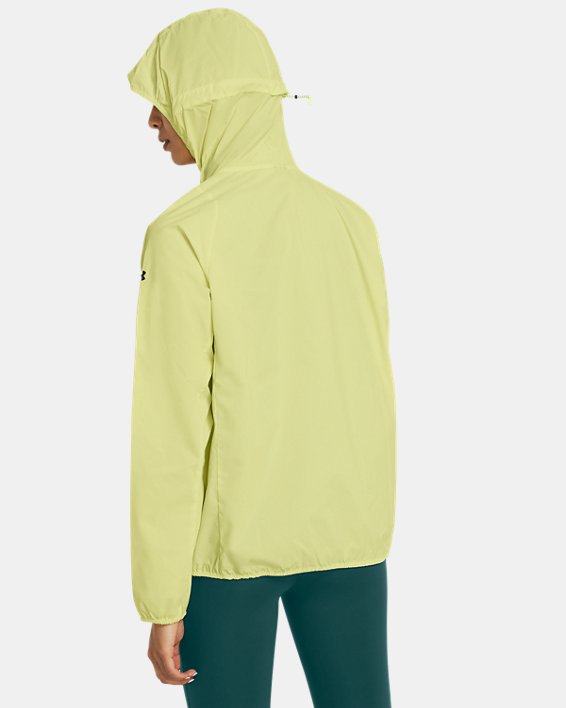Women's UA Launch Lightweight Jacket in Yellow image number 1